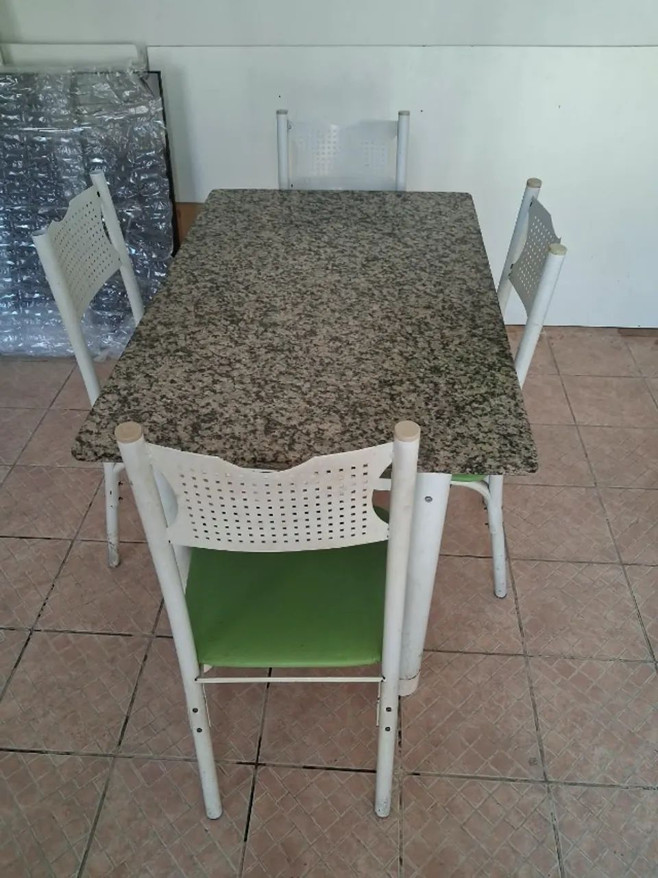 Mesa de Jantar 4 Lugares Marmore - Foto 5