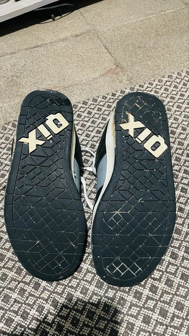 Tênis Qix 90's - Preto, Vermelho e Branco - Foto 3