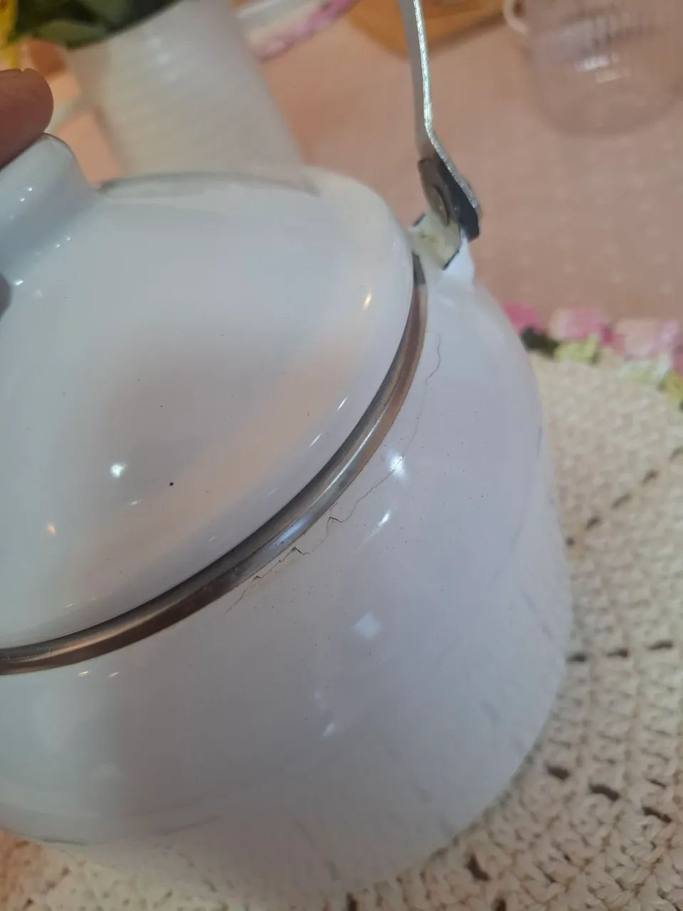 Chaleira  esmaltada  - Foto 4