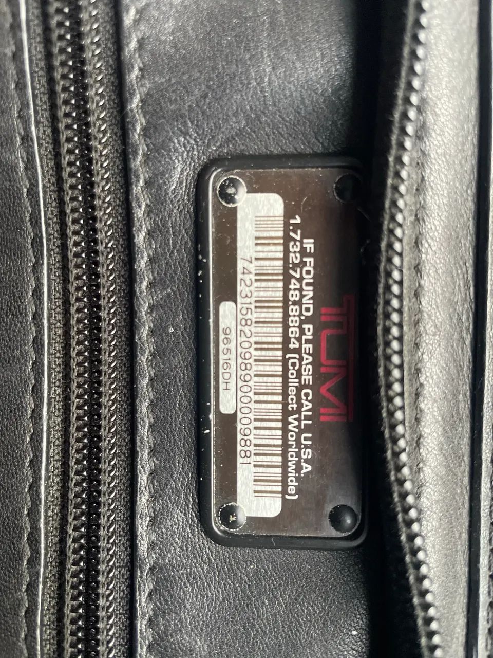 Pasta executiva masculina Marca Tumi - Foto 2
