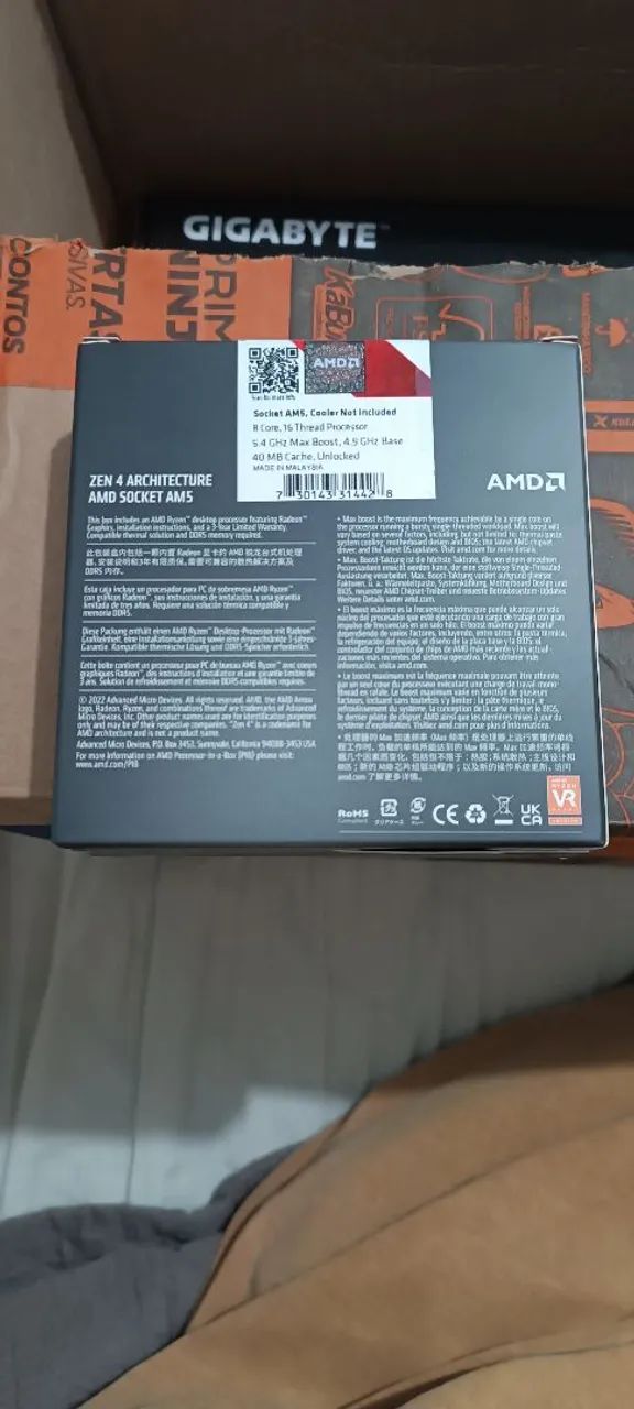Ryzen 7700x LACRADO E NA GARANTIA  - Foto 4