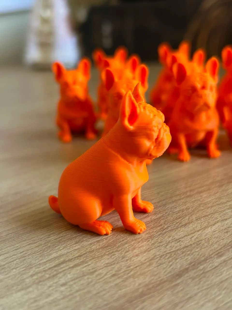 Miniatura 3D Buldogue Francês  - Foto 3