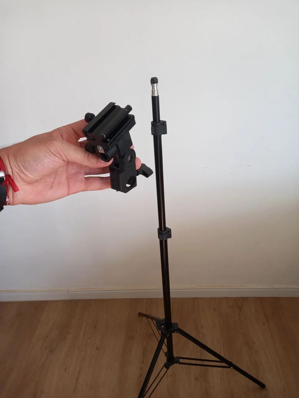 KIT Estudio Fotográfico (sombrinhas + tripé) - Foto 5