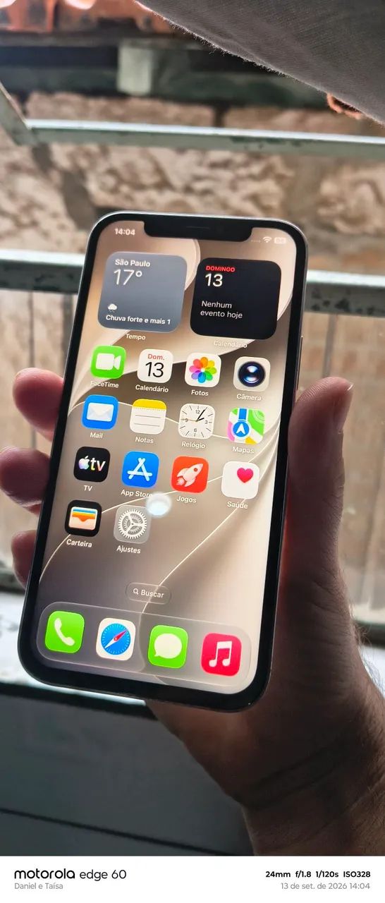 iPhone 12 pra sai logo 69 de bateria 64 GB  - Foto 5