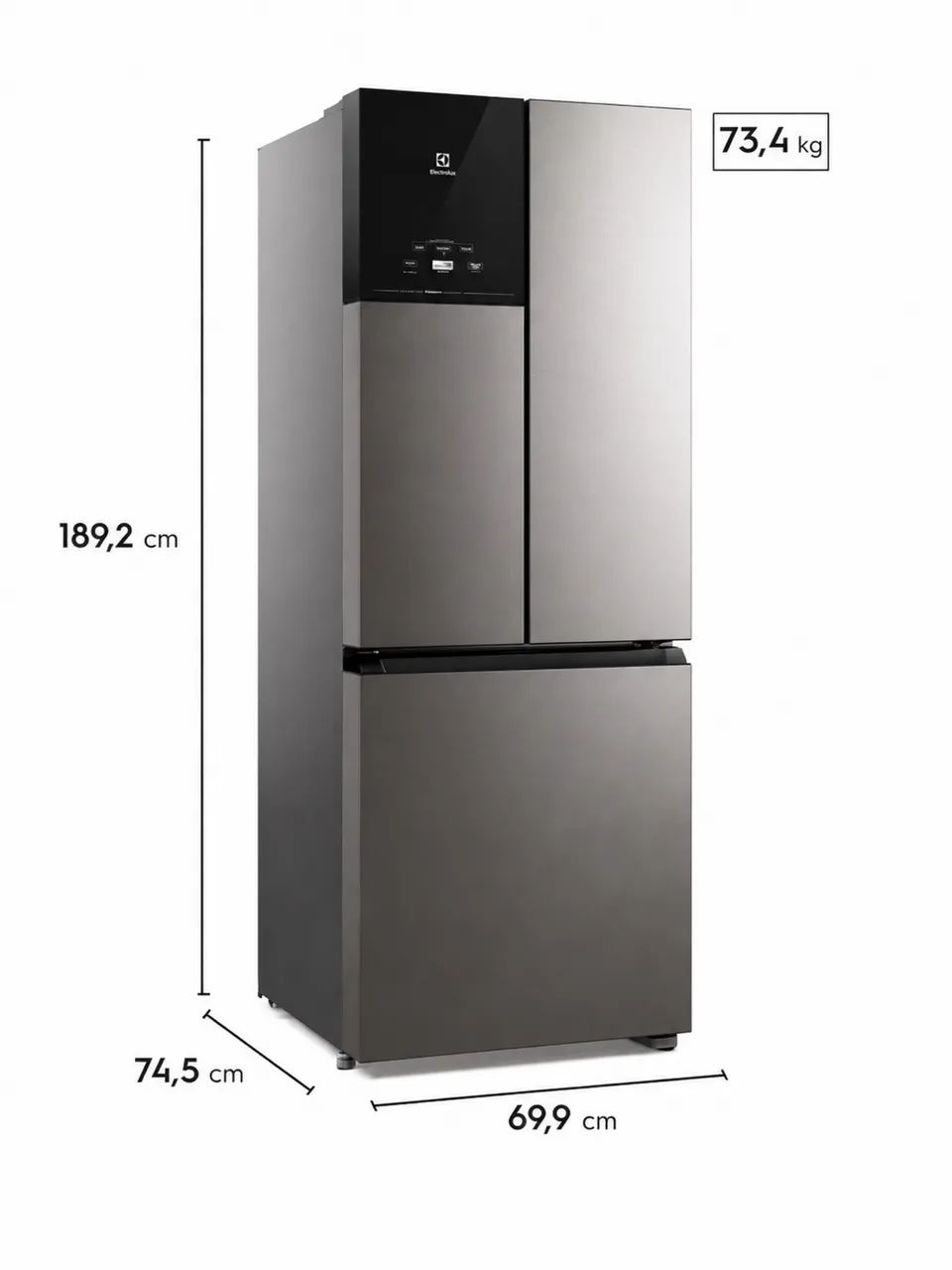 Geladeira Electrolux 3 portas  - Foto 3
