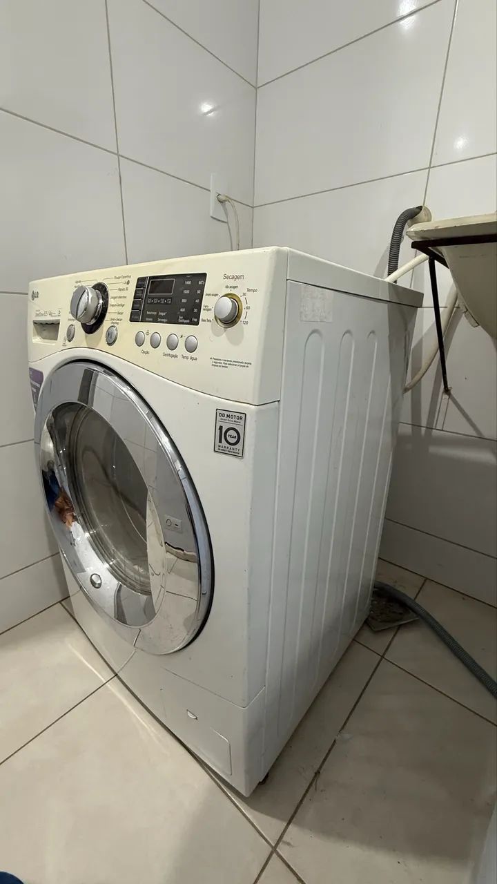 LAVA E SECA LG 8,5KG - FUNCIONANDO PERFEITAMENTE! - Foto 4