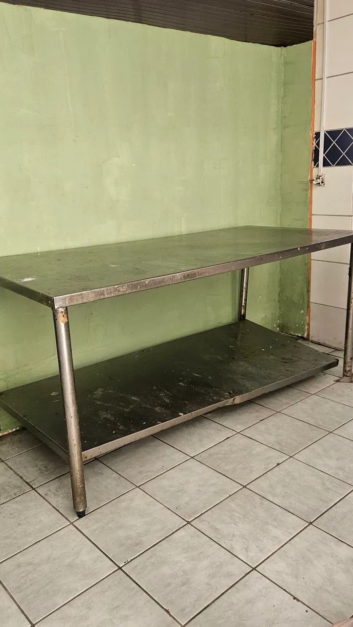 Mesa industrial  de alumínio  - Foto 3