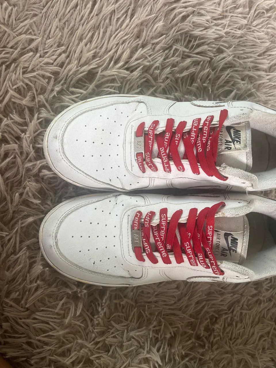 Tênis Nike Air AF1 Supreme Edição Limitada - Foto 5