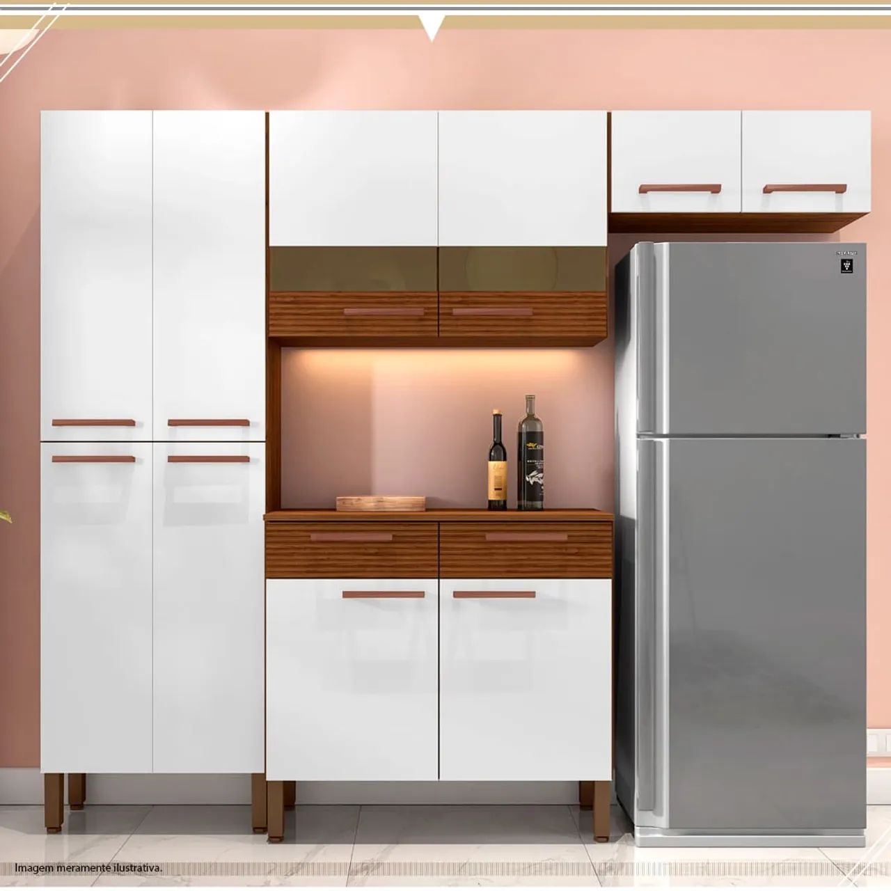 Cozinha Completa ENTREGA E MONTAGEM POR NOSSA CONTA!! - Foto 2