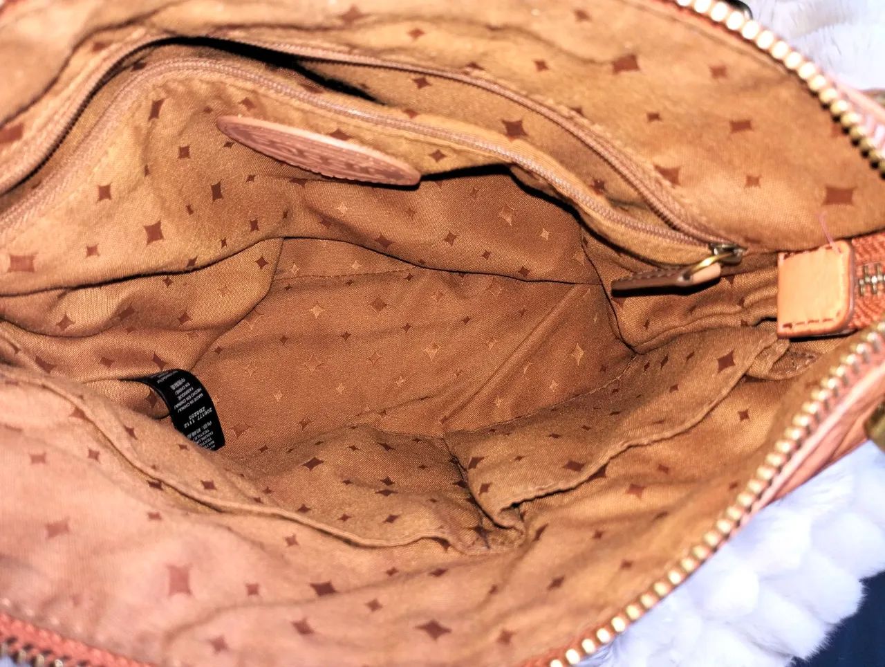 Bolsa de couro legítimo Fossil - Foto 3
