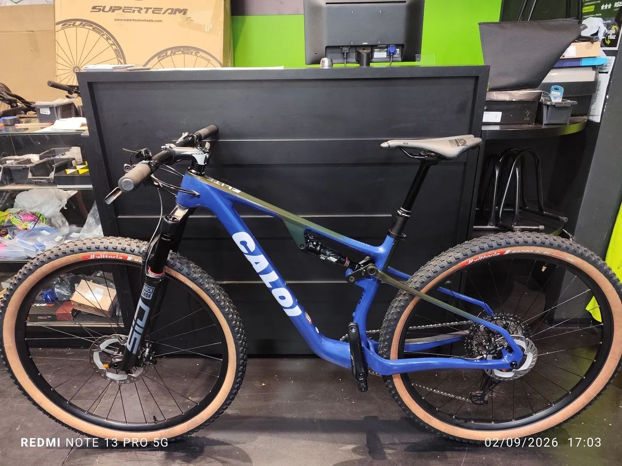 Caloi elite carbon Full tamanho 17  - Foto 5