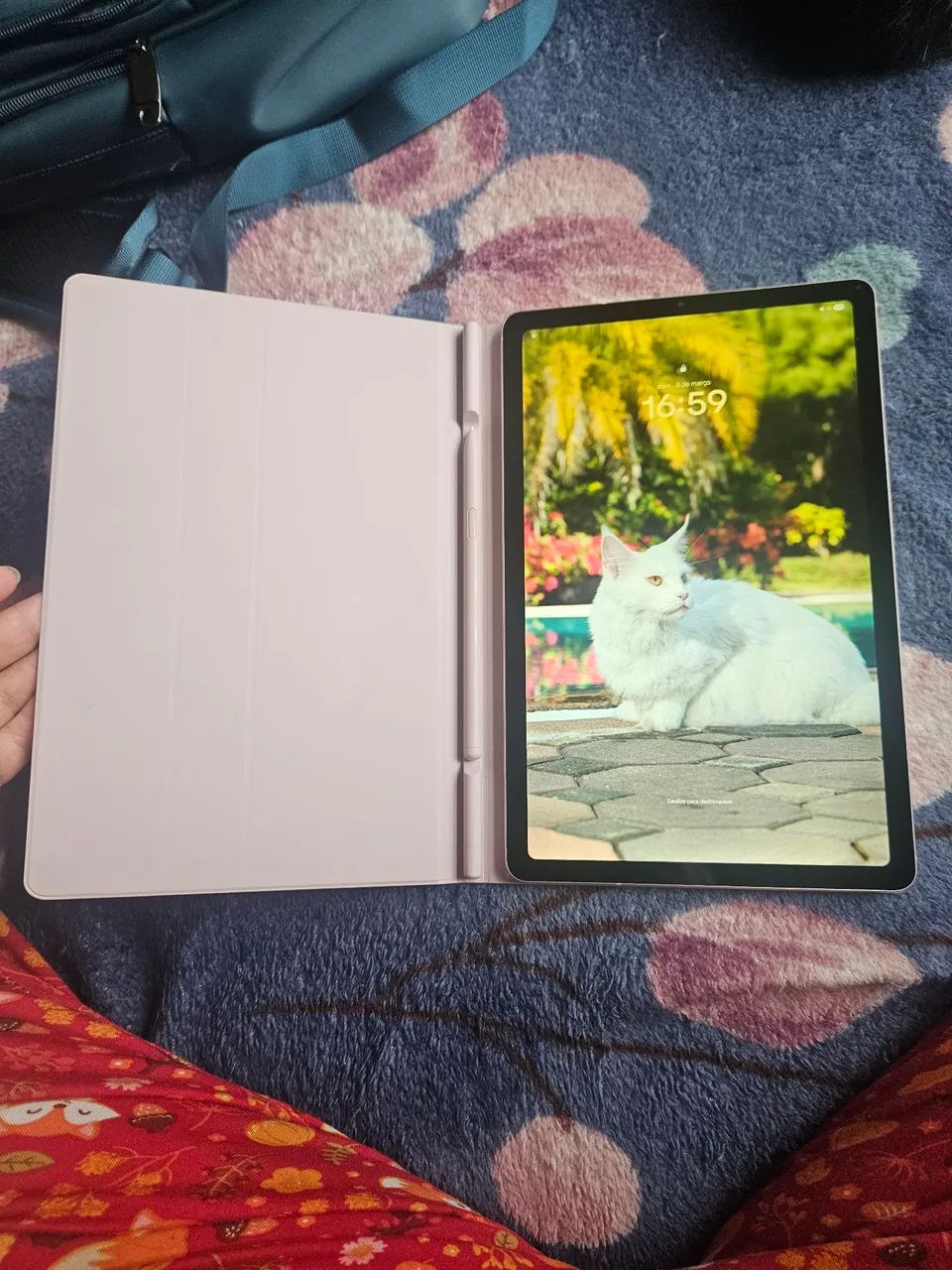 Tablet s6 lite rosa -pouco usado- - Foto 2
