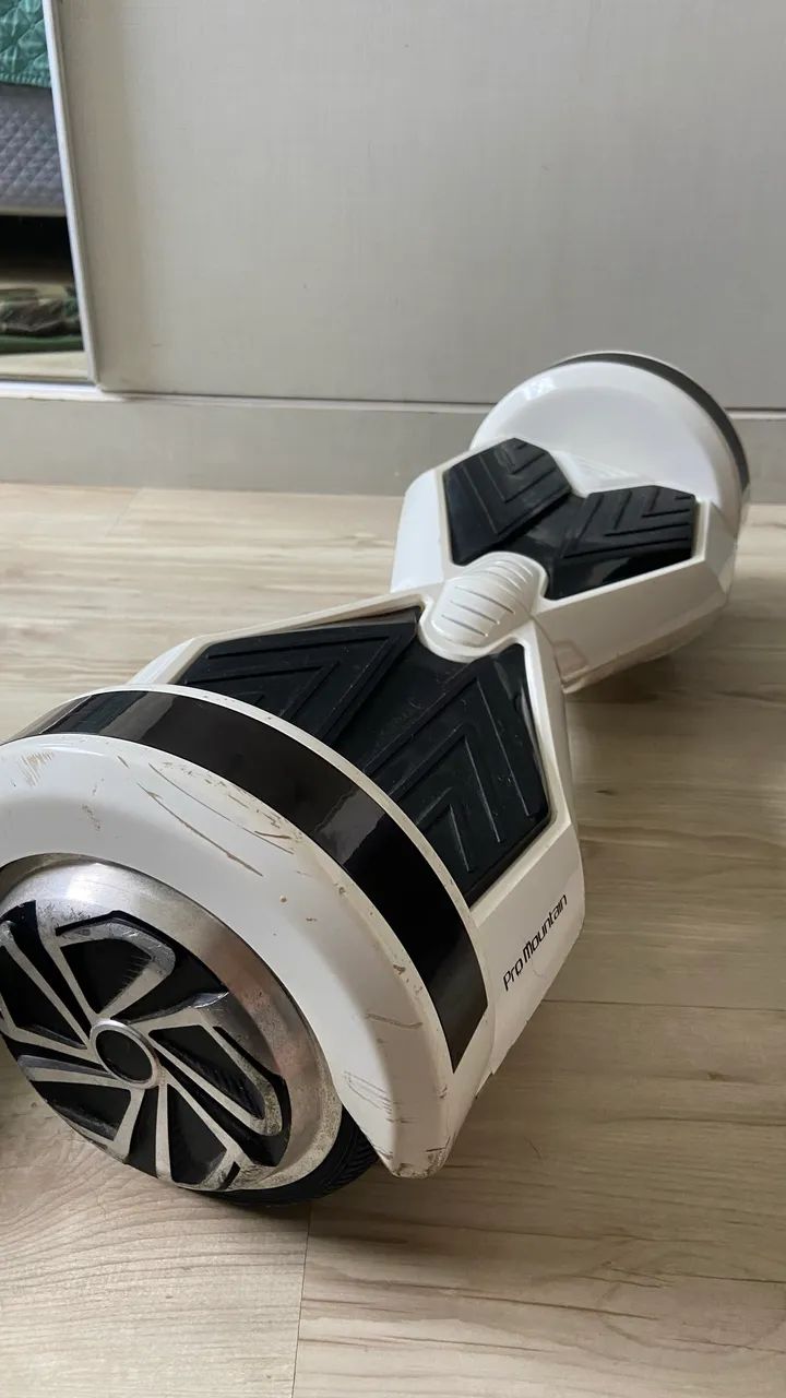 Hoverboard Branco com LED + Bolsa - Foto 4