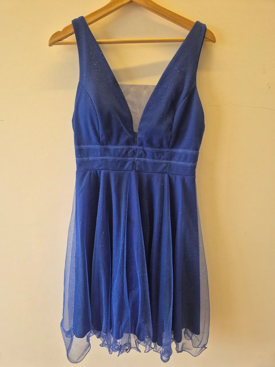 Vestido azul tam. M - Foto 4