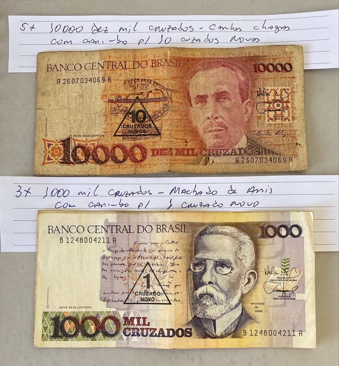 Cédulas Antigas  - Foto 3