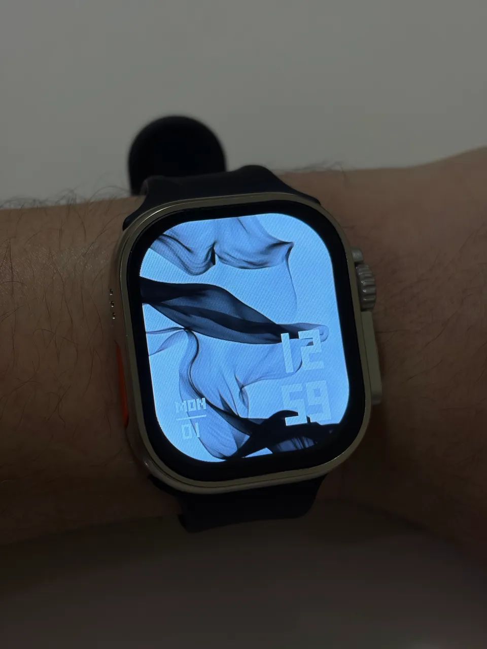 Smartwatch Ultra + Kit Completo 7 Pulseiras - Impecável - Foto 4