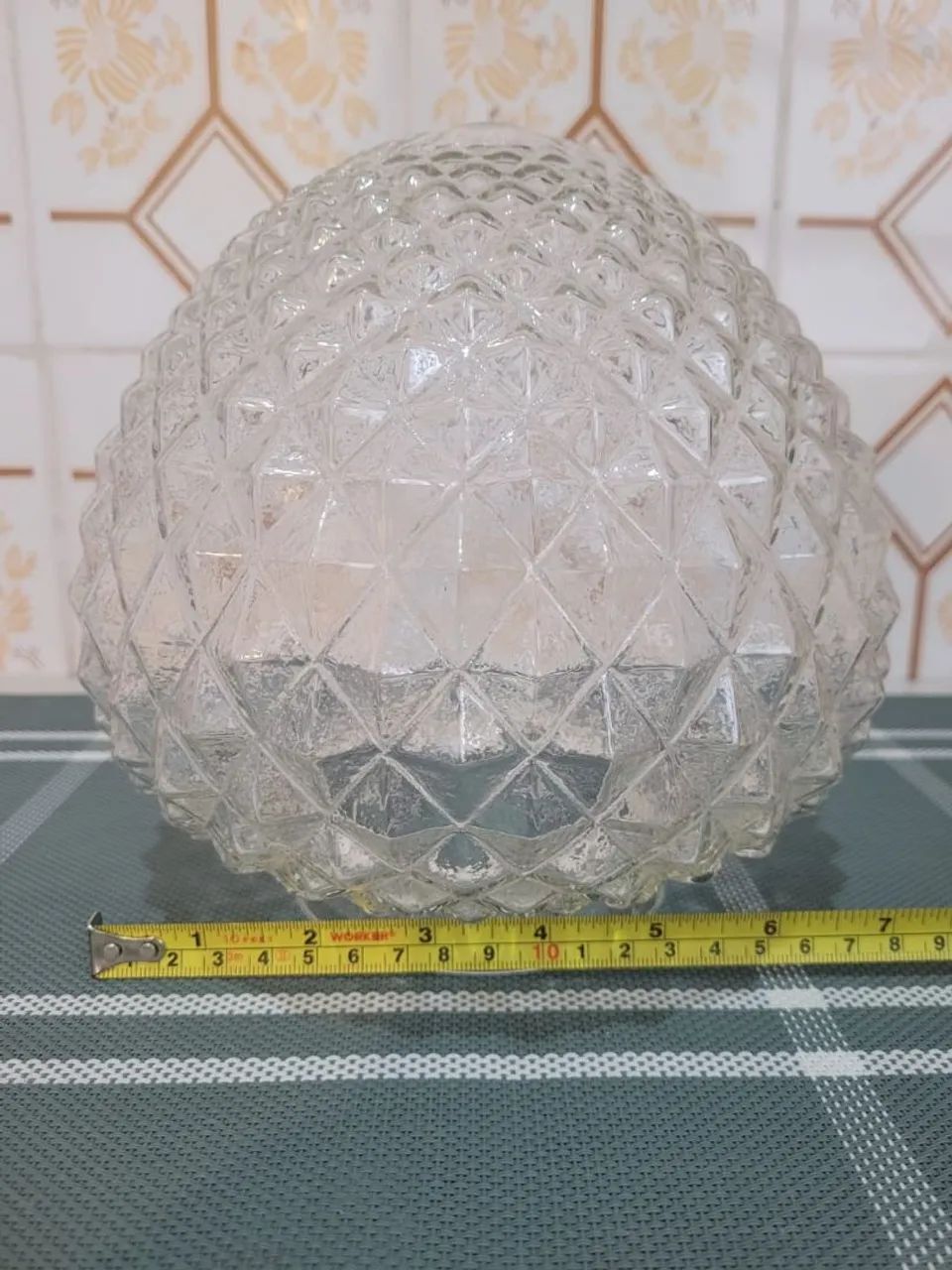 Lustres (03) globo de vidro vintage - Foto 4