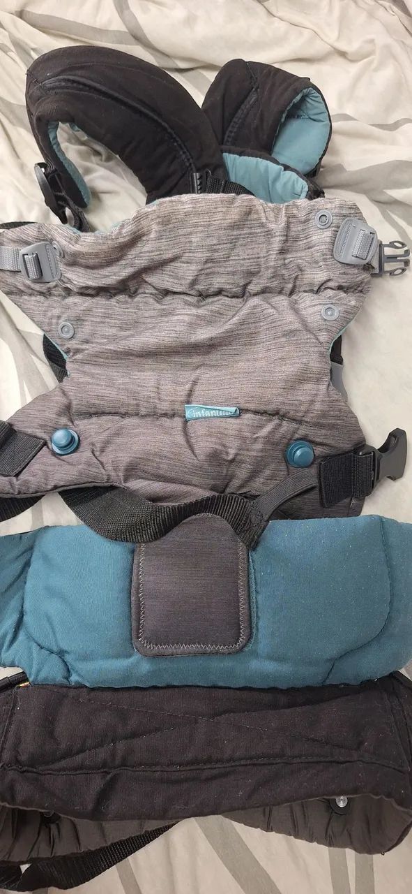 Canguru Infantino Go Forward 4-in-1 Evolved Ergonomic Carrier - Foto 2
