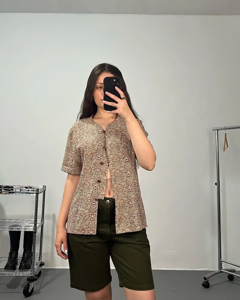 Blusinha e bermuda vintage 