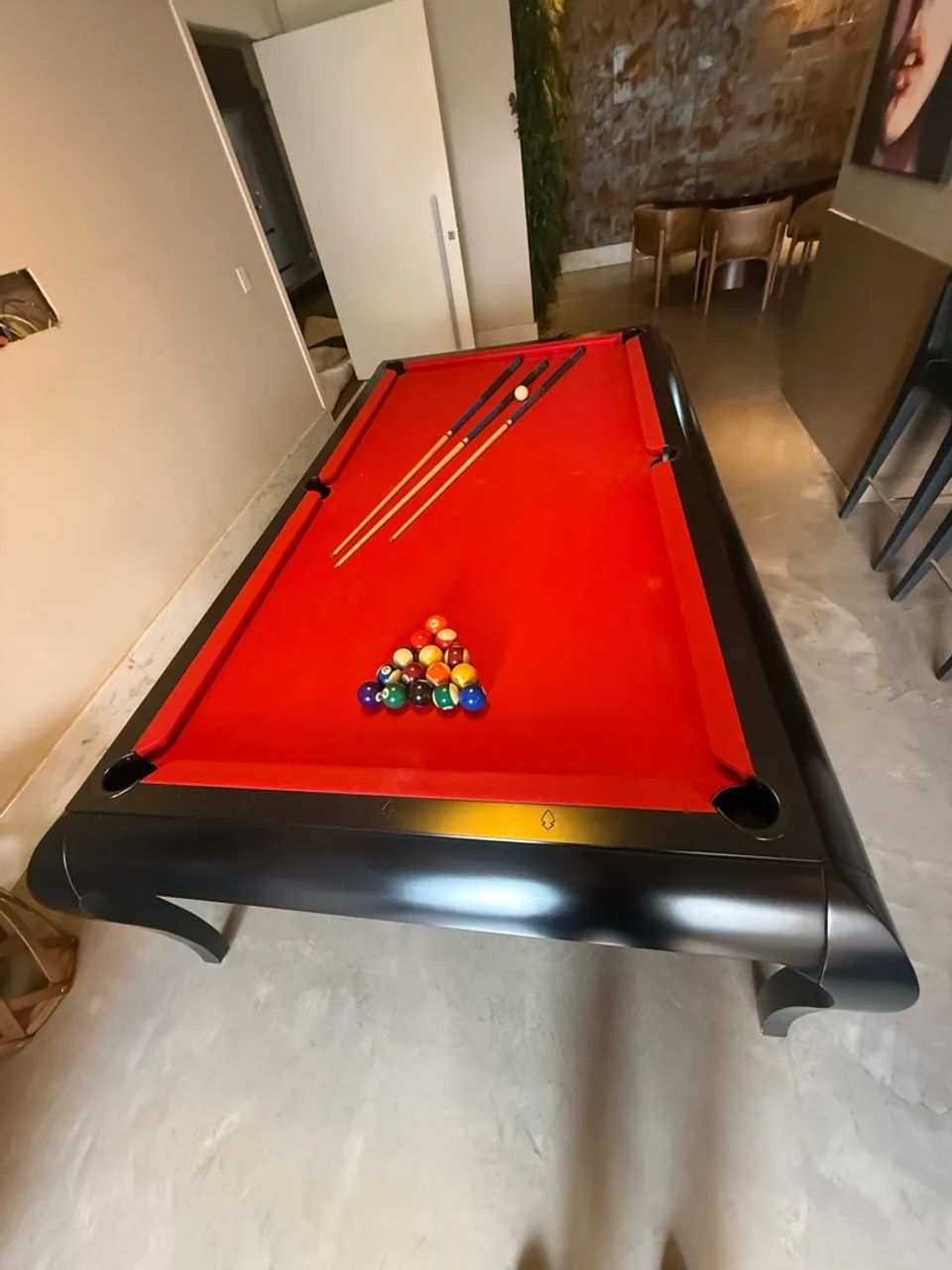 Mesa jantar que transforma em mesa de sinuca  - Foto 3