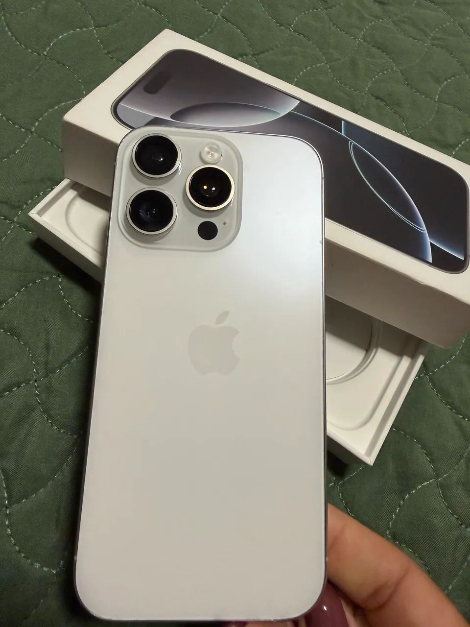 iPhone 16 pro 128GB 91% bateria menor valor - Celulares e