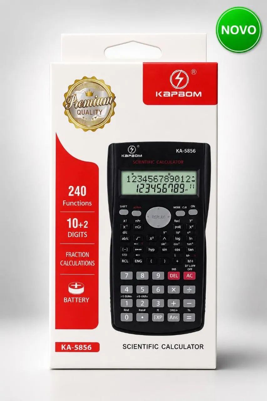 Calculadora Científica 240 Funções KA-5856 - Foto 2