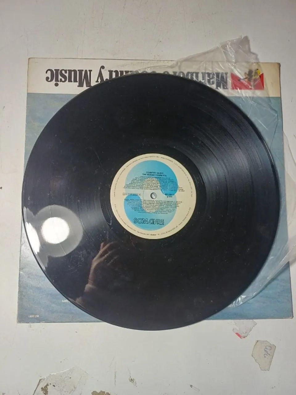 Disco de Vinil Country Music funcionando  - Foto 3