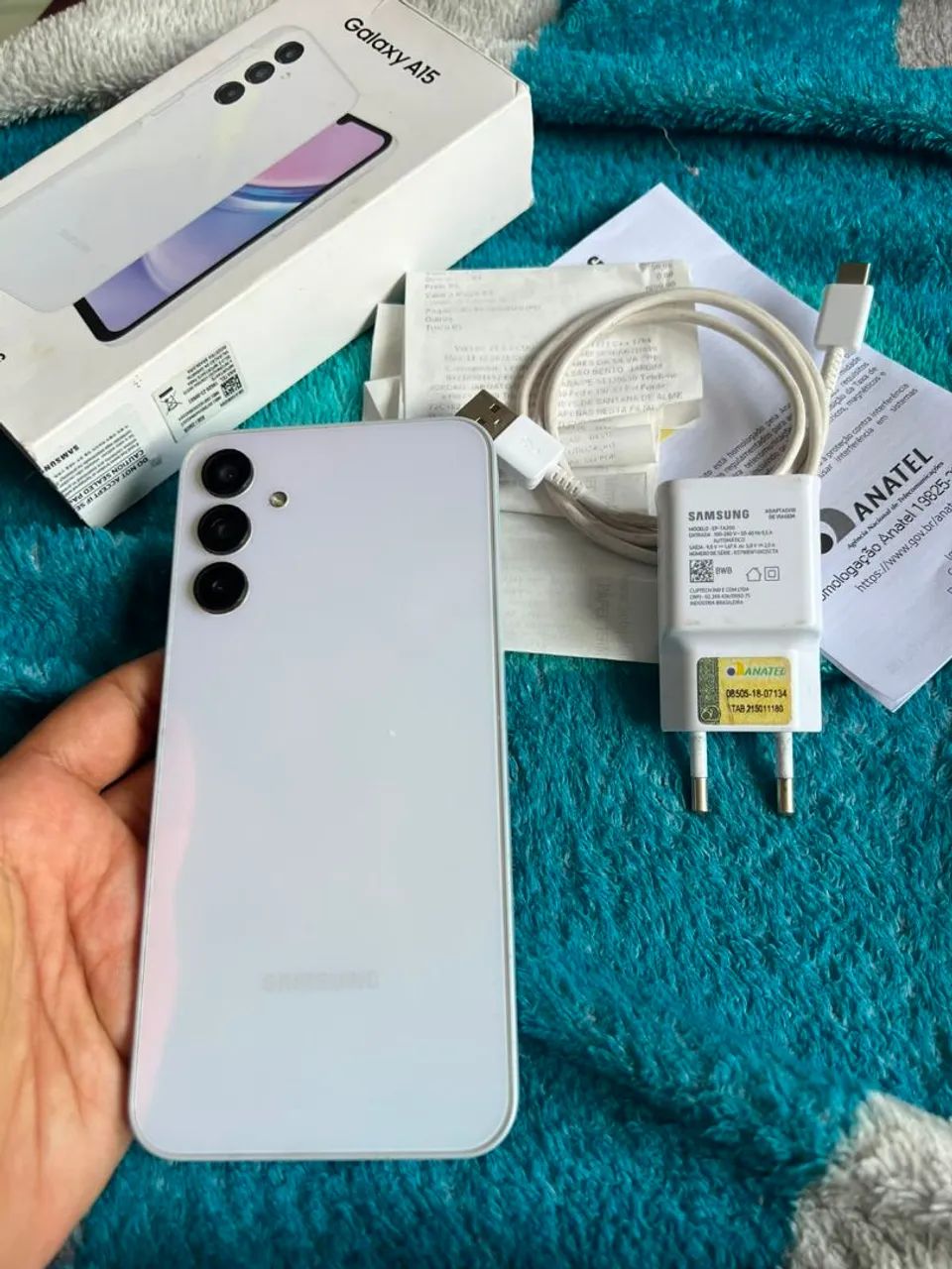 Samsung A15 256Gb Completo Com Nota  - Foto 4