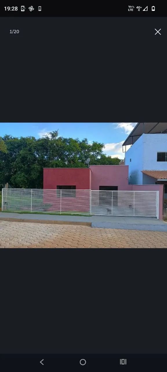 Casa com piscina escriturada