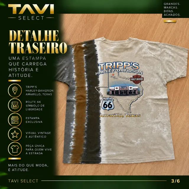 CAMISETA HARLEY-DAVIDSON TRIPP'S - Foto 5