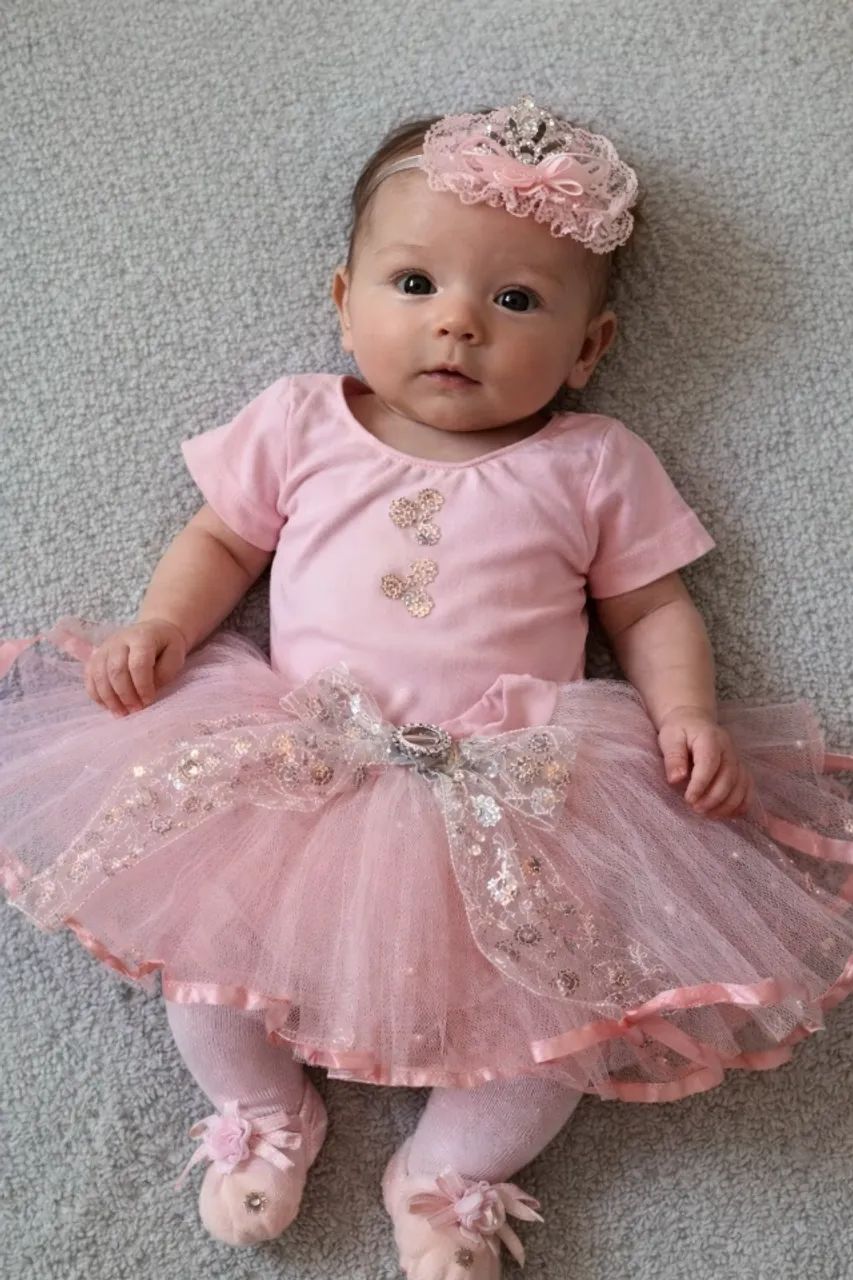 Kit pequena bailarina bebê 