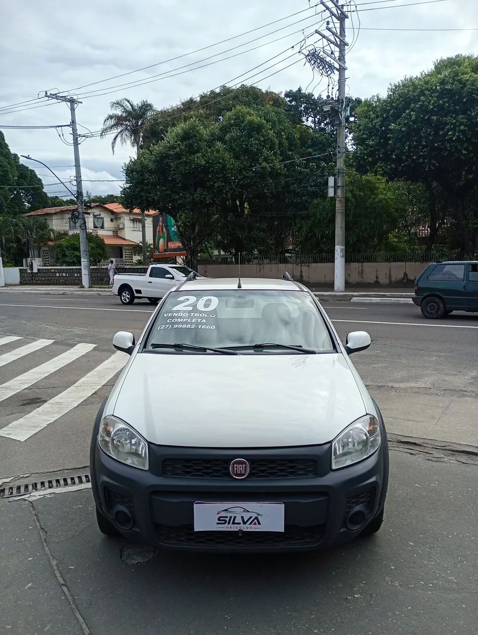 Fiat Strada Working Hard 1.4 Fire Flex 8V CS 2020 - Foto 3
