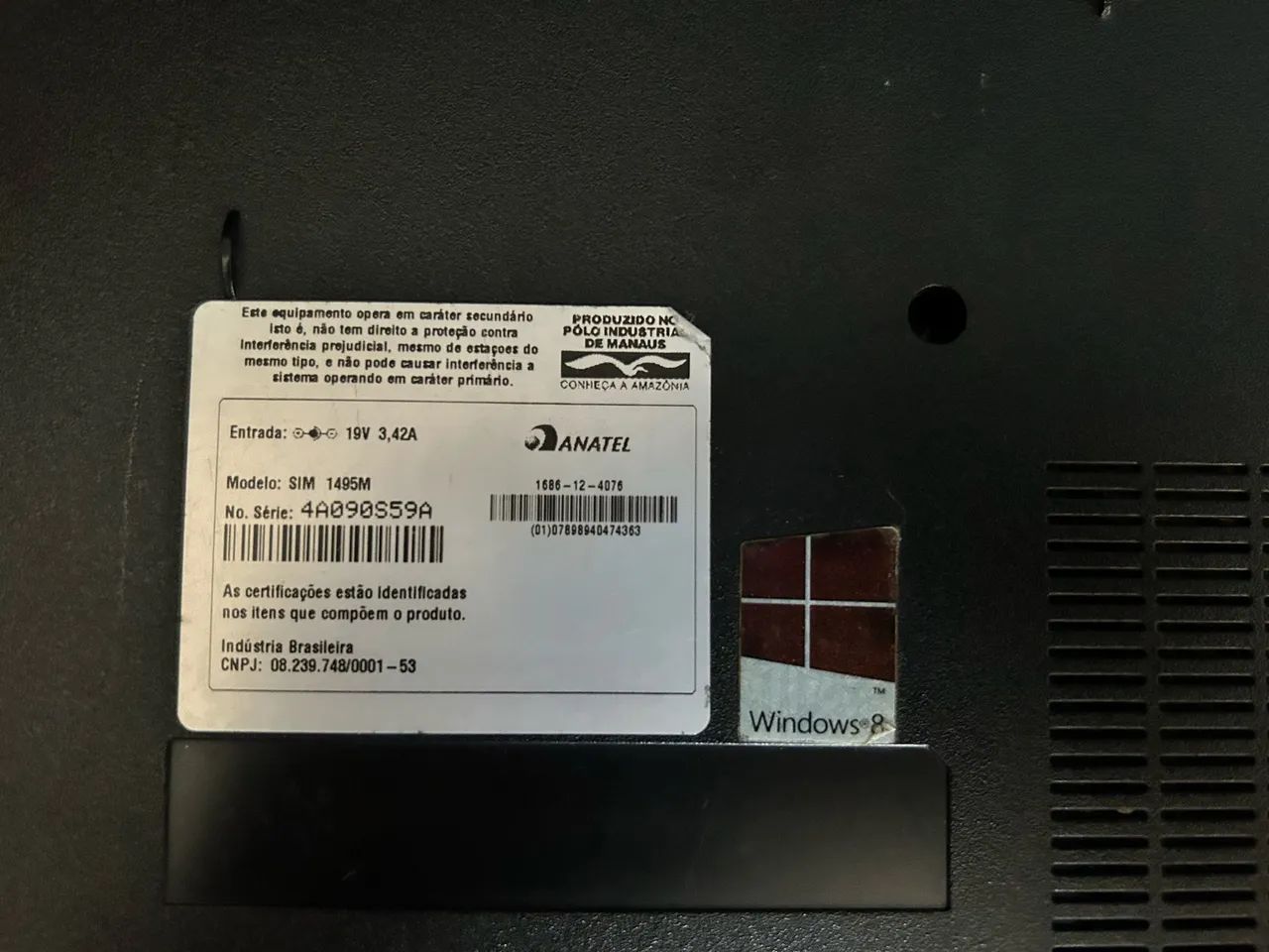 Notebook Sim+ para retirada de peças - Foto 4