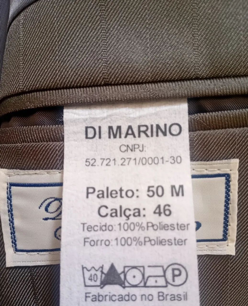 Terno Novo Cinza Di Marino - Foto 3