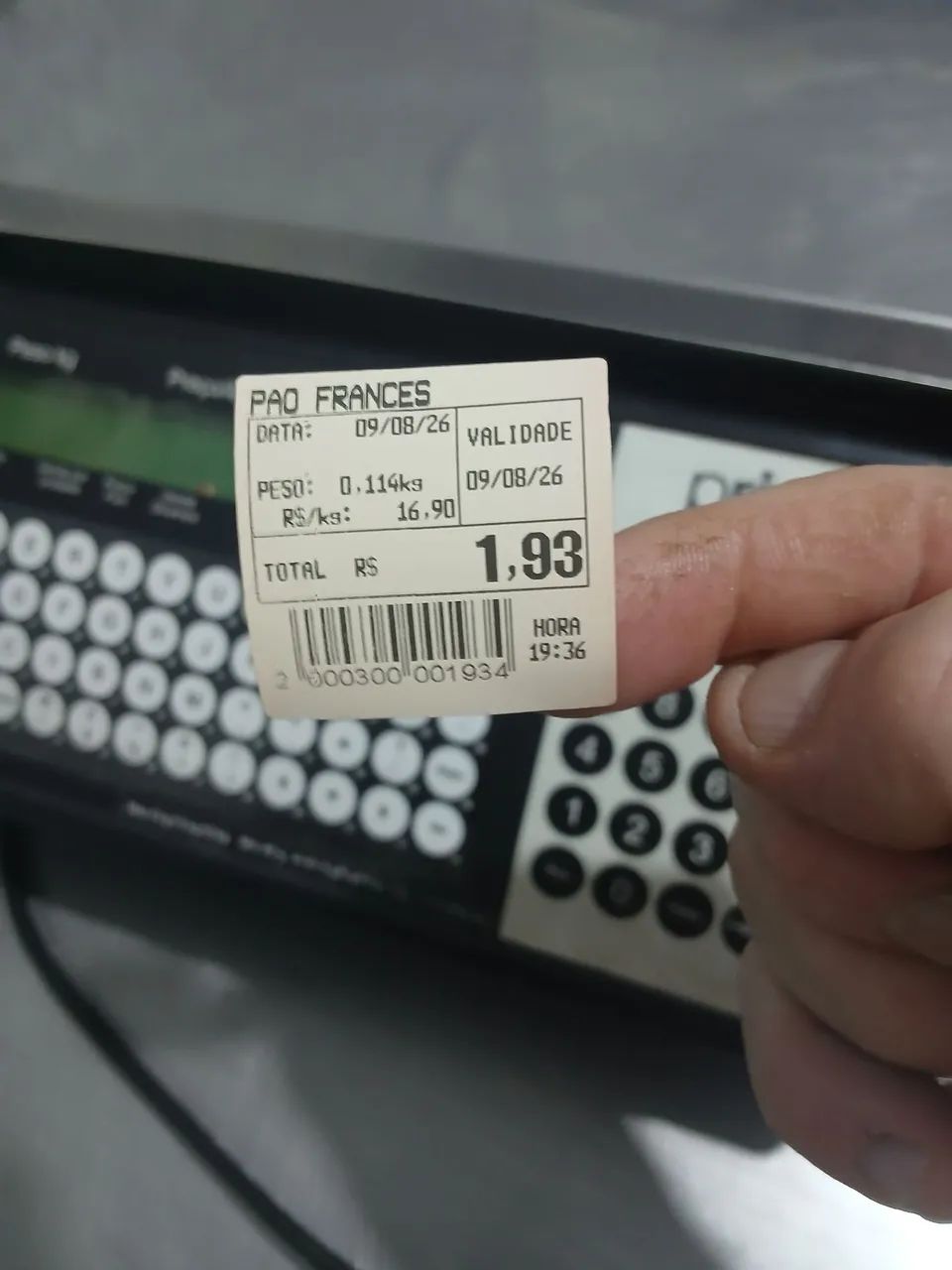 Balança digital toledo com impressora Prix 4 uno - Foto 3