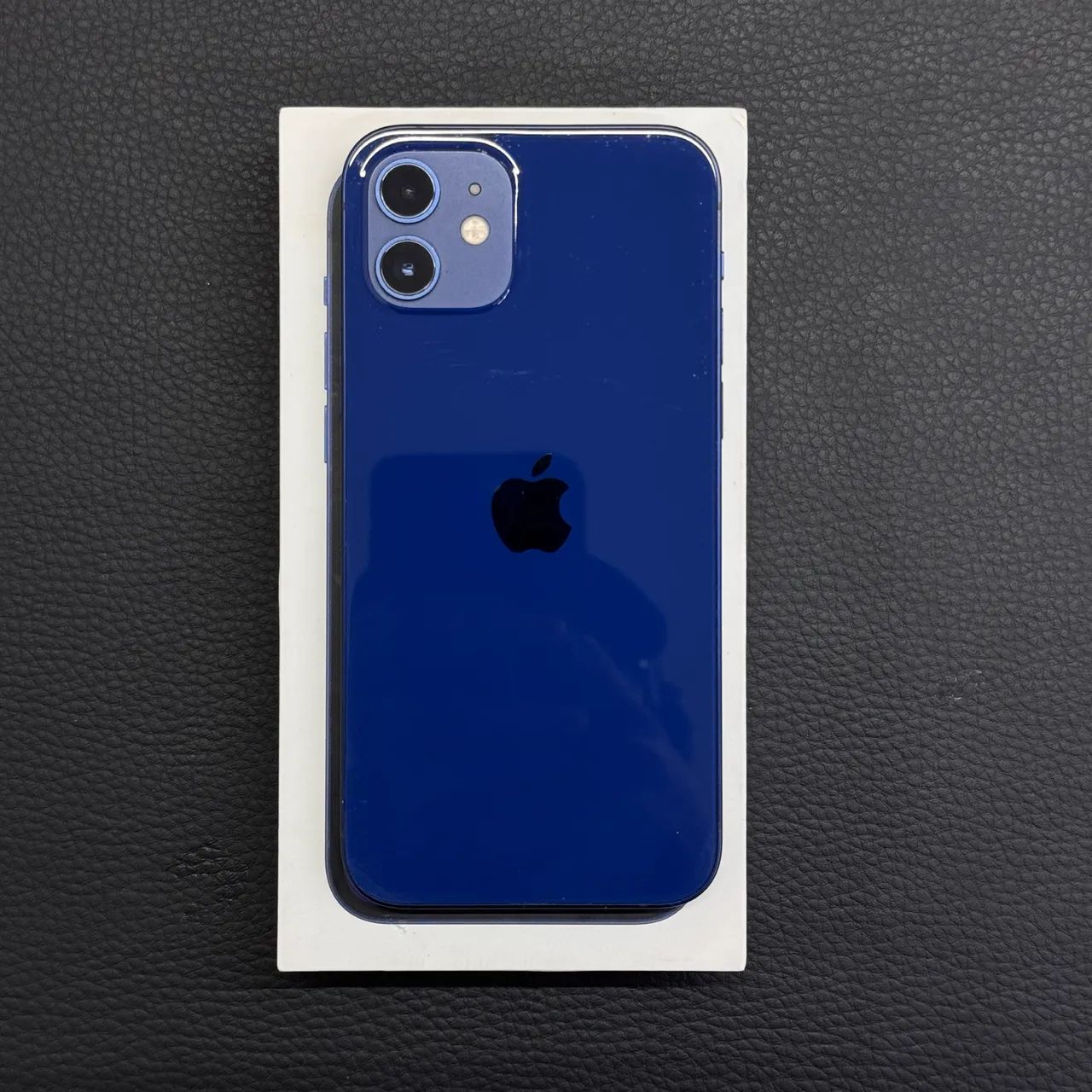 IPHONE 12 256GB AZUL TODO ORIGINAL / LOJA FÍSICA - Celulares e