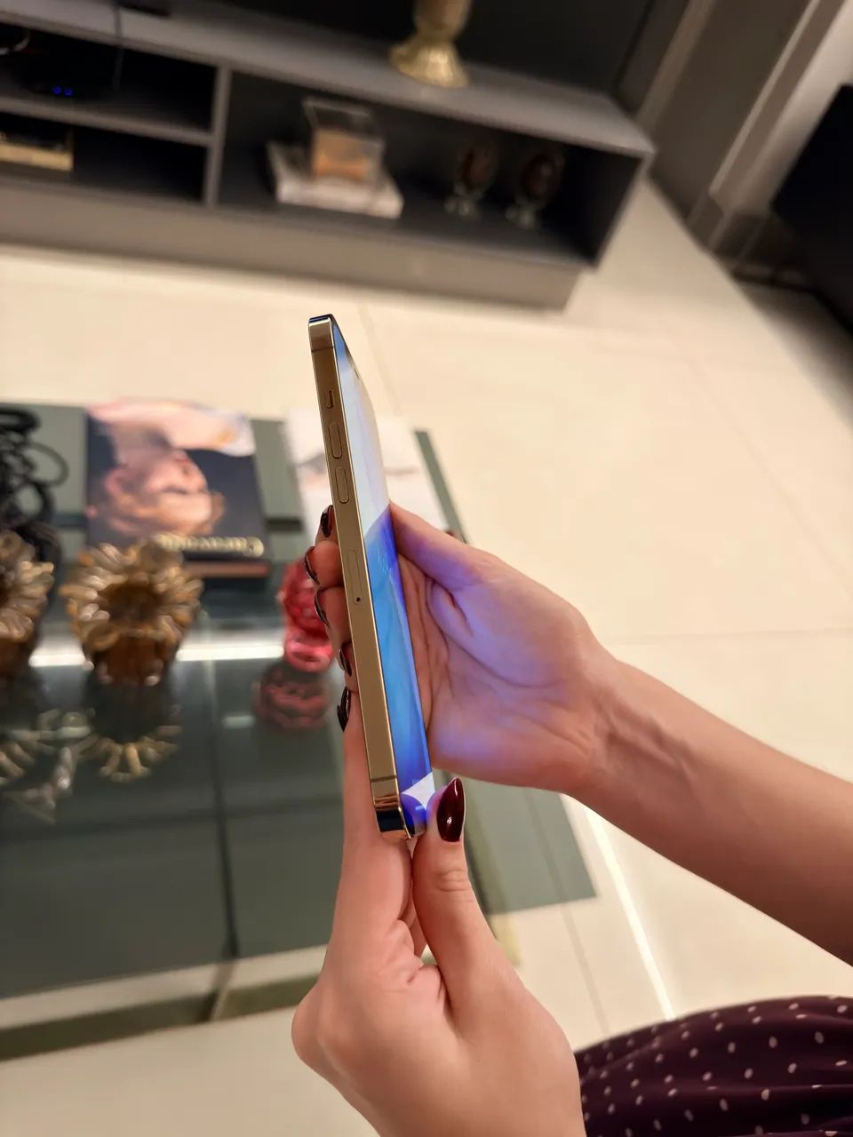 iPhone 12 Pro Max 256GB Dourado - Excelente Estado - Foto 5