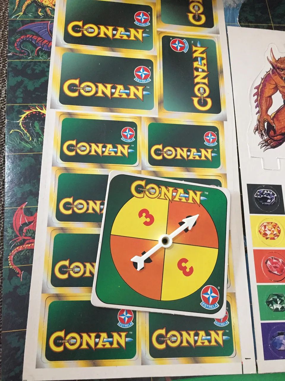 JOGO DE TABULEIRO DO CONAN - Foto 4