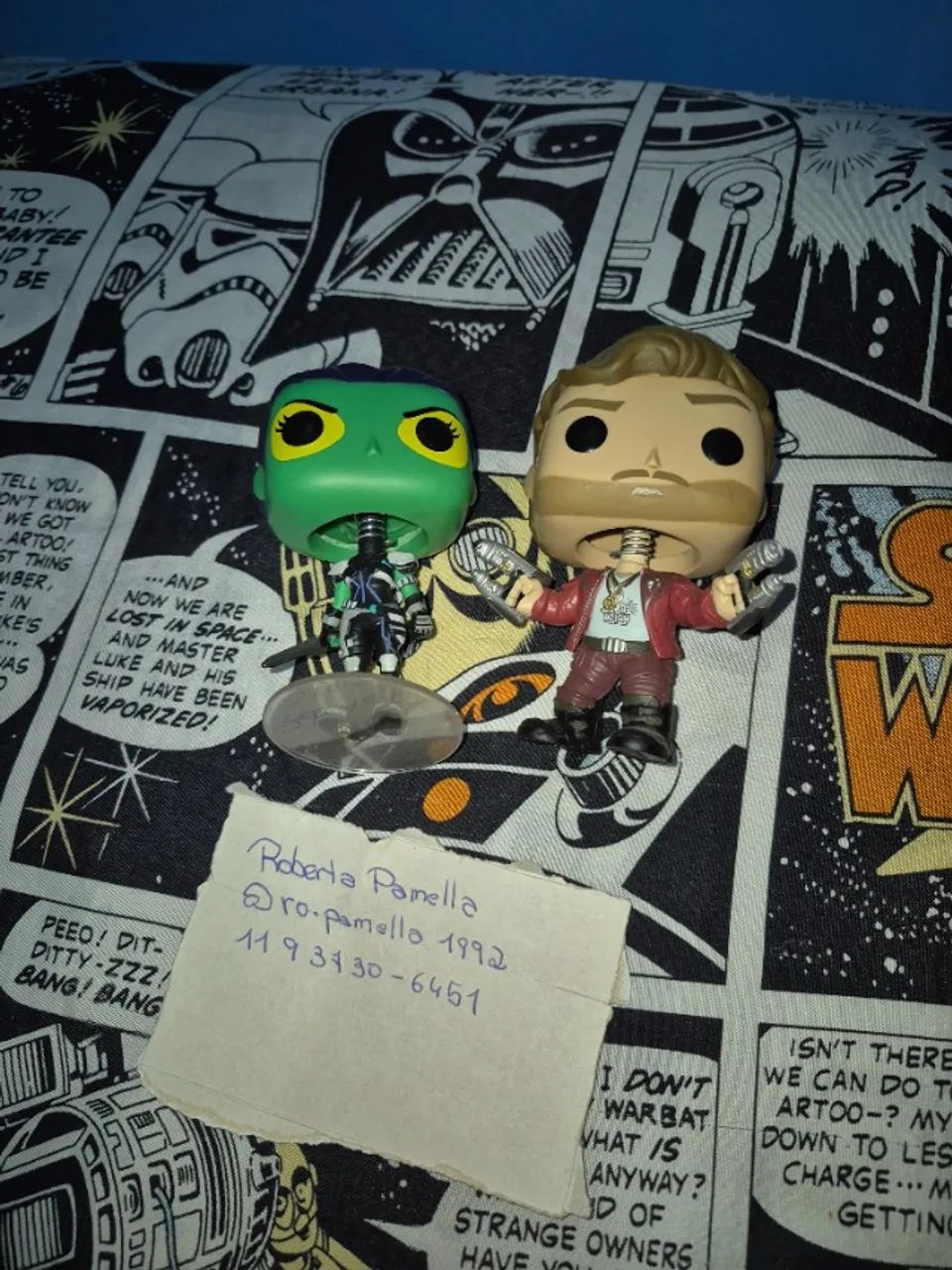 Funko Pop! Gamora  e senhor das estrelas - Foto 4