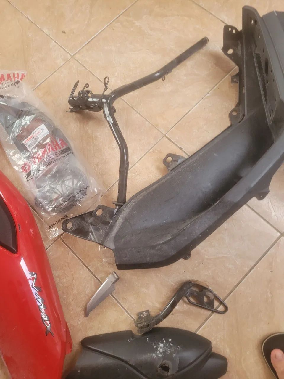 Peças de nmax 160 raladas