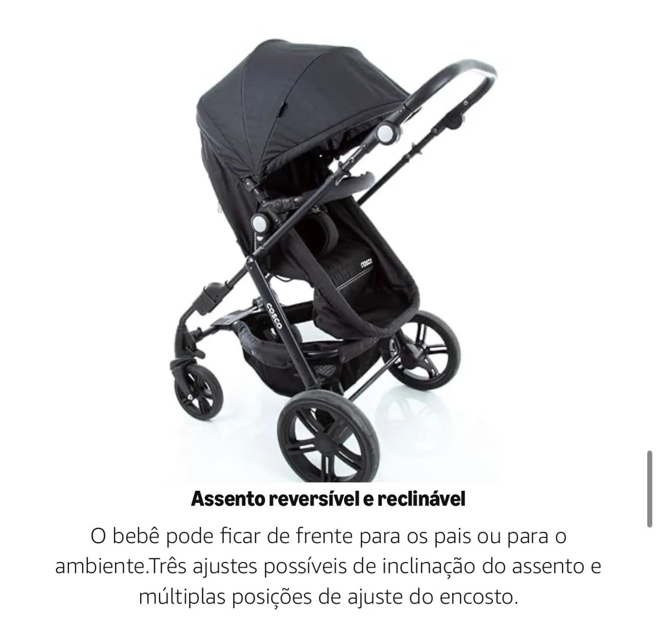 Carrinho de Bebê Cosco - Foto 4