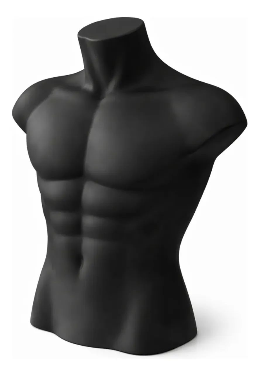 Manequim Busto Masculino Camiseta Regata Moda - Foto 2