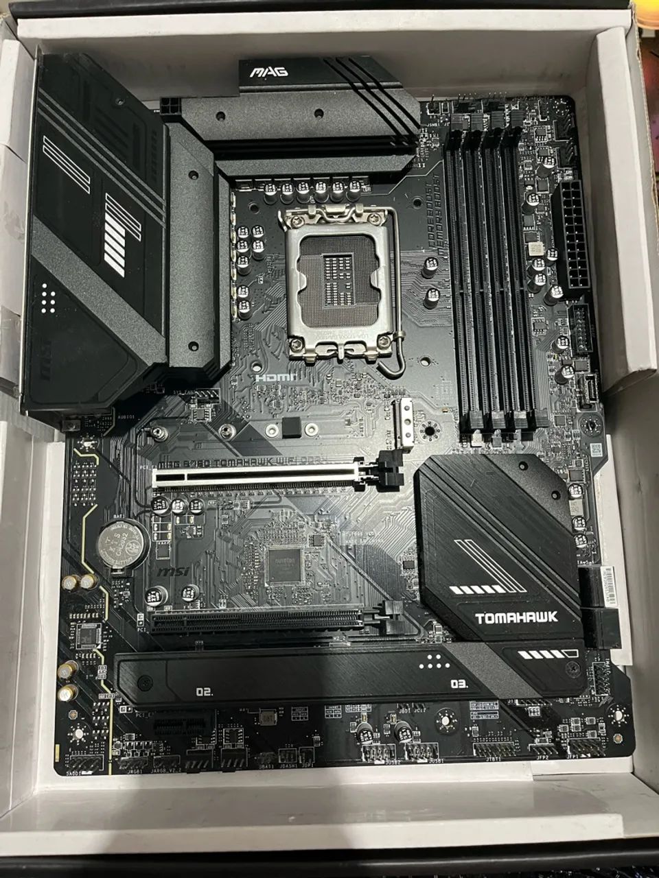 Placa mãe B760 Tomahawk Wi-Fi Ddr4