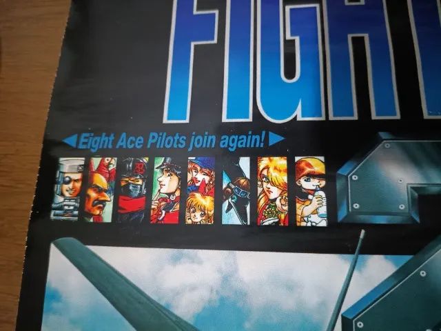 Material de divulgação original Aerofighters 2 (1994) - Foto 2