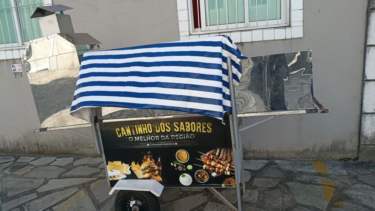 Carinho de lanche 4 em 1
