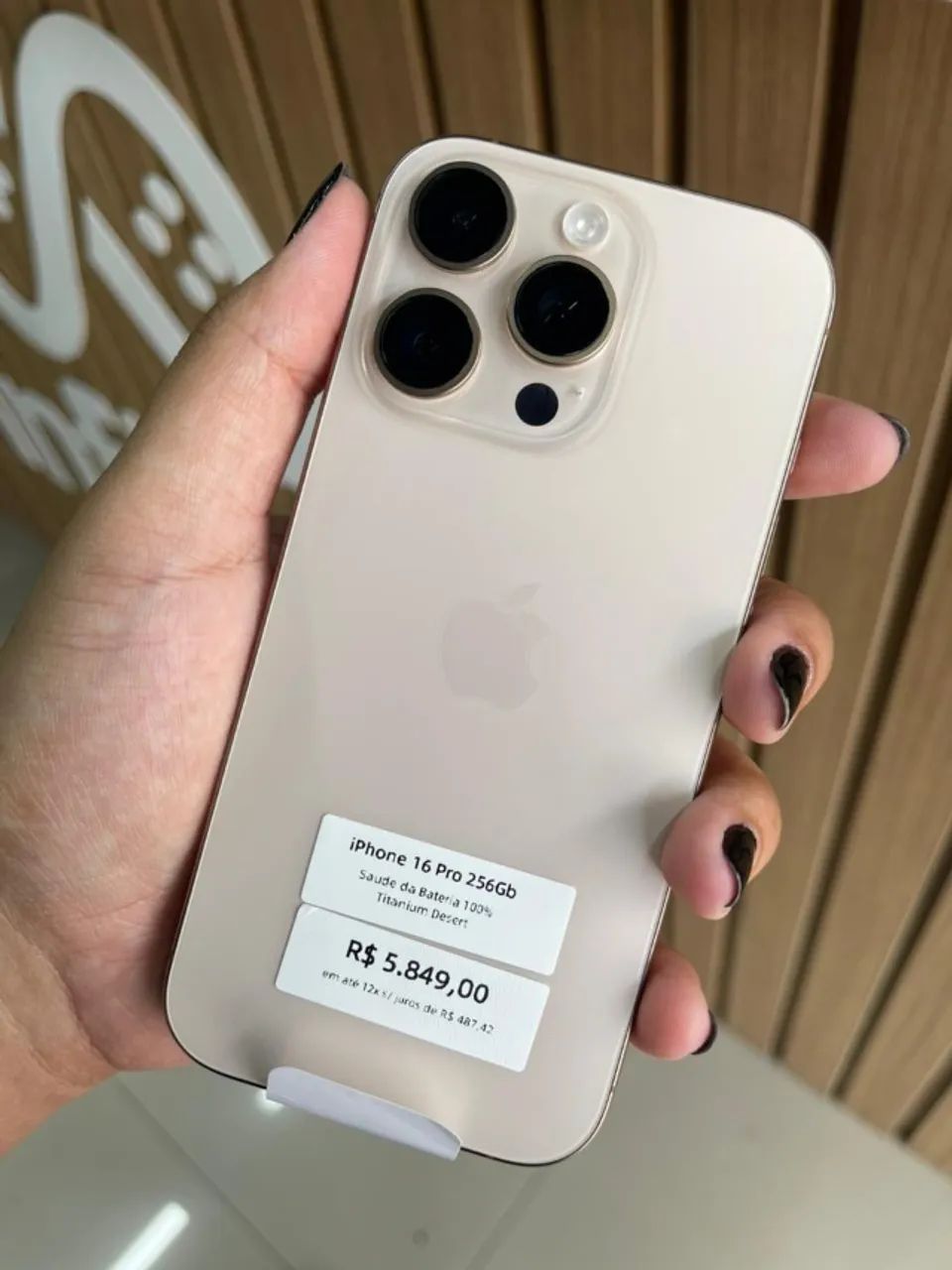iPhone 16 Pro 256 GB - Seminovo - 06 Meses de Garantia - Infinity Eletronics e Games