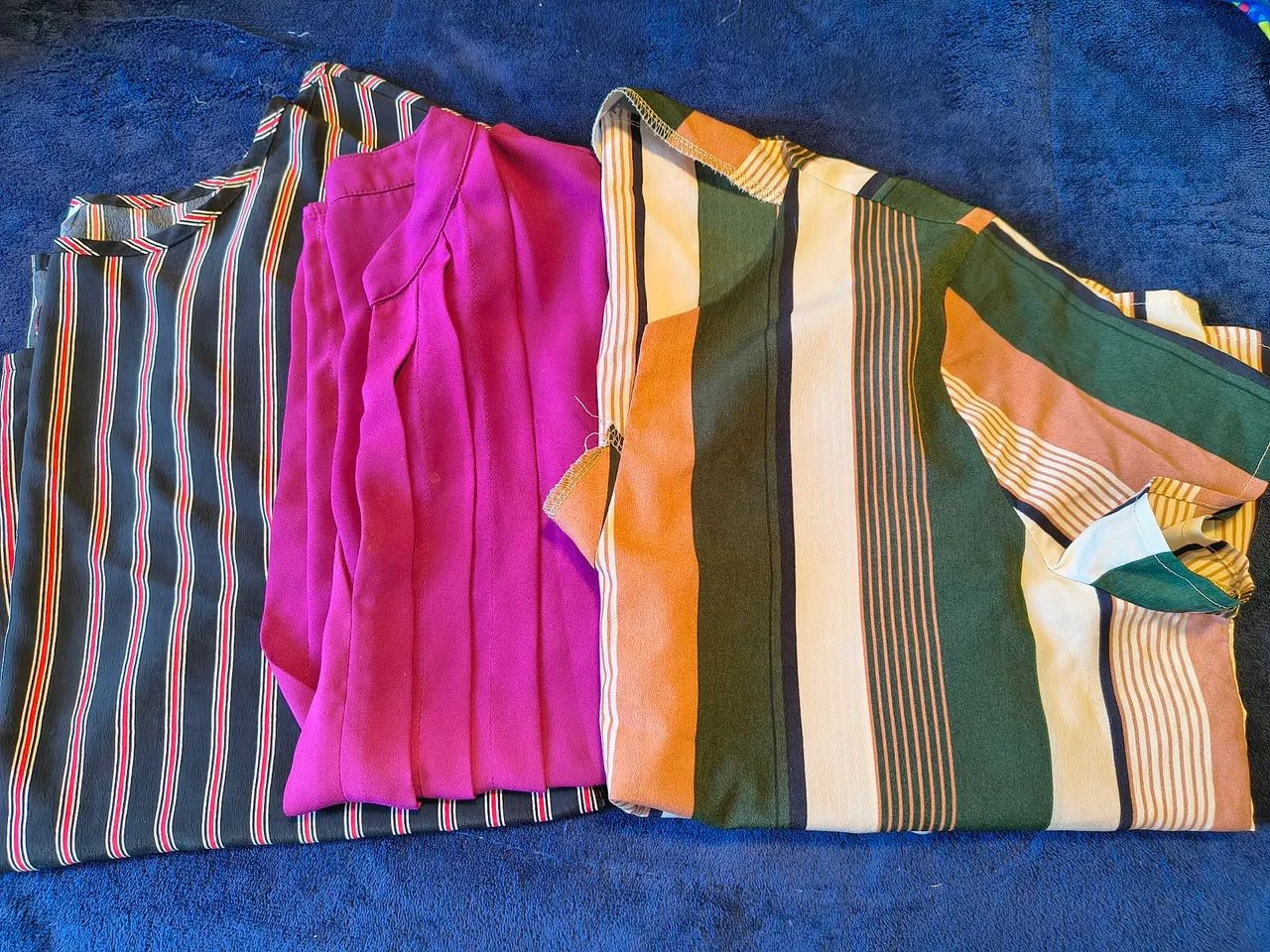 Lote blusas Shein Tam G 