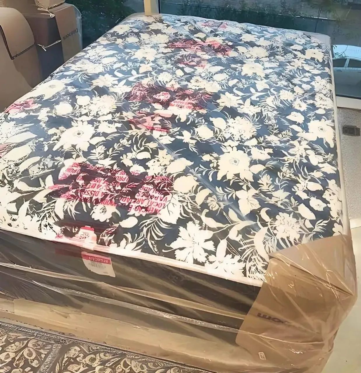 Frete grátis, camas box com colchão conjugado novas. - Foto 2