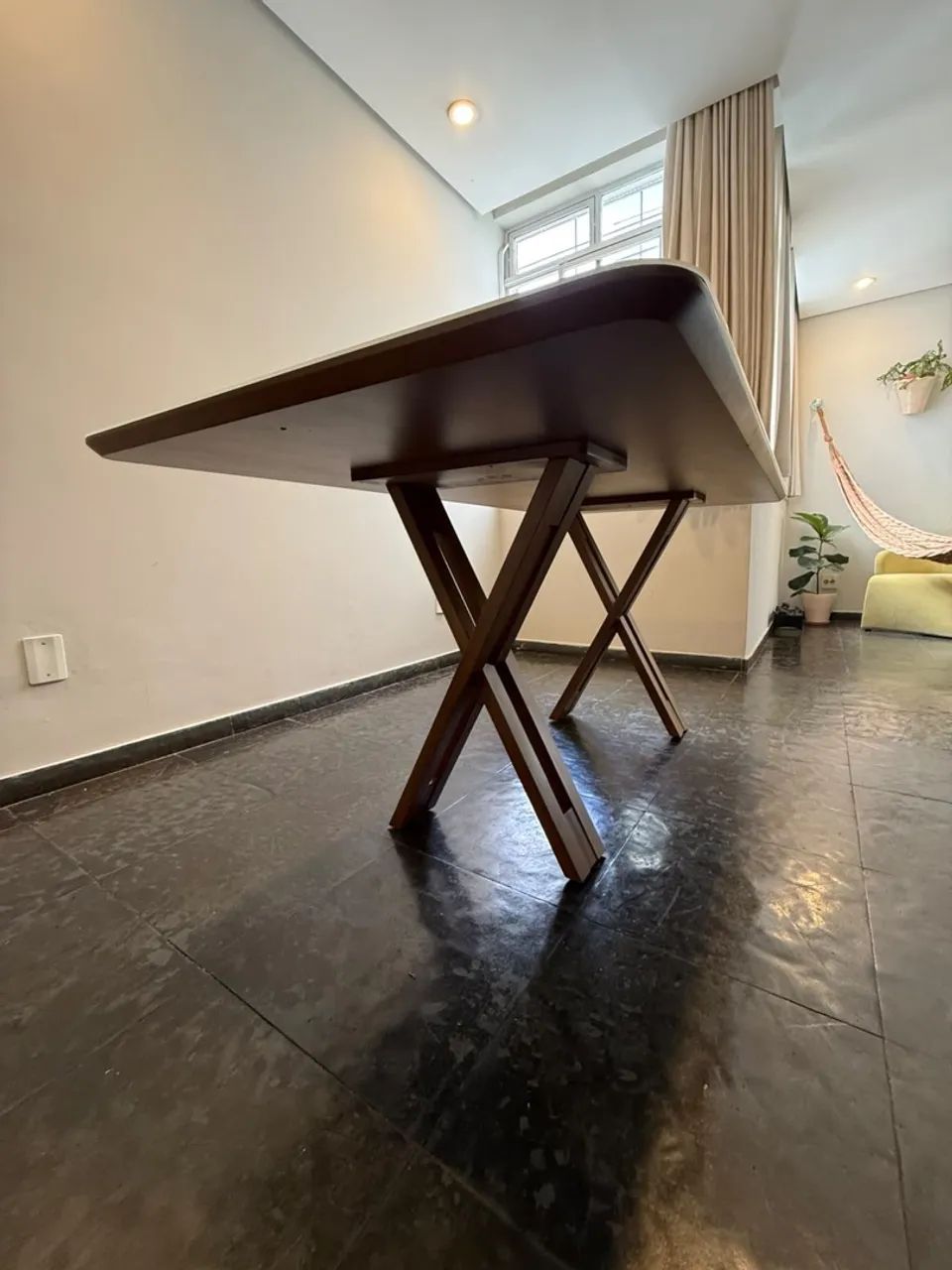 Mesa retangular off white - Foto 4