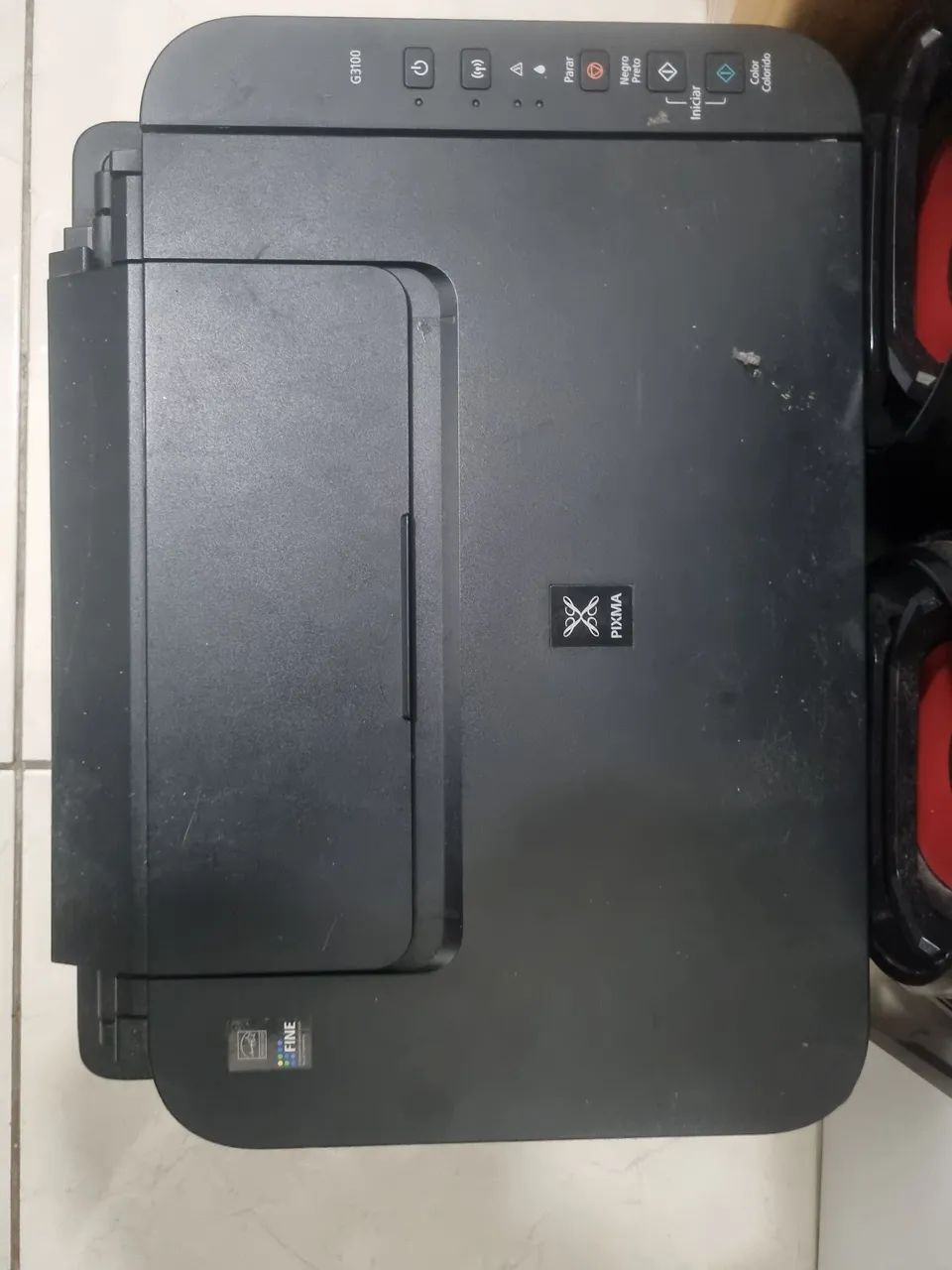 Impressora cano precisa trocar cabeça de impressão  restante  funcionando  - Foto 2